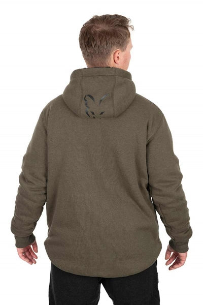 Carica immagine in Galleria Viewer, Fox Collection Sherpa Jacket Green &amp; Black
