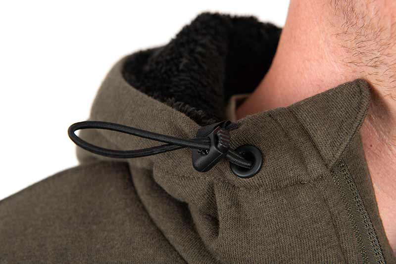 Carica immagine in Galleria Viewer, Fox Collection Sherpa Jacket Green &amp; Black

