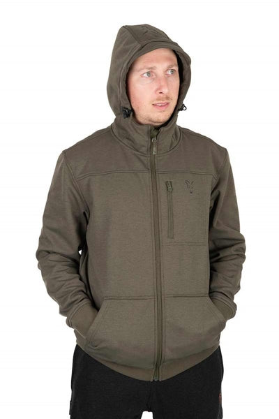 Fox Collection Soft Shell Jacket Green & Black
