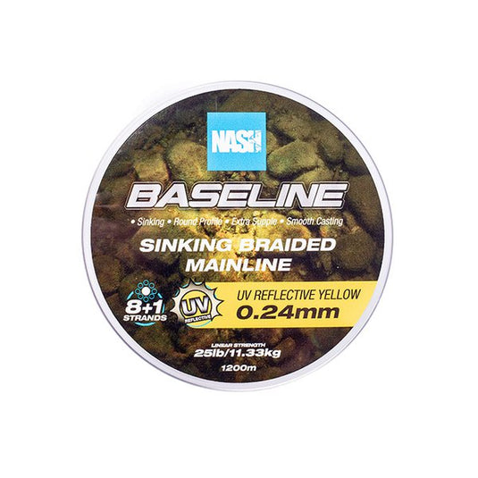 Kevin Nash Baseline Sinking Braid Uv Yellow