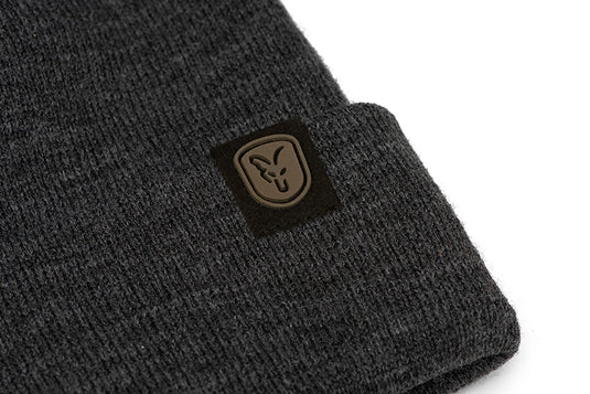 Fox Charcoal Beanie Hat Grey