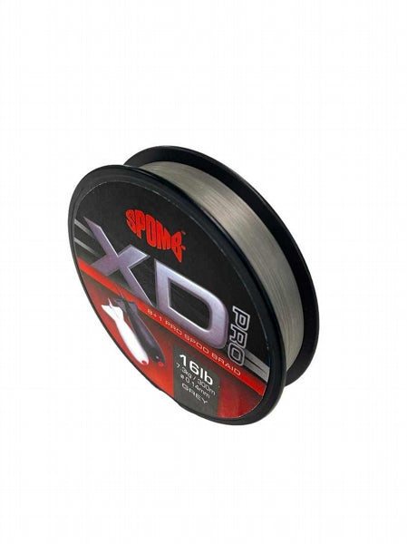 Spomb Xd Pro Braid Grey 8+1