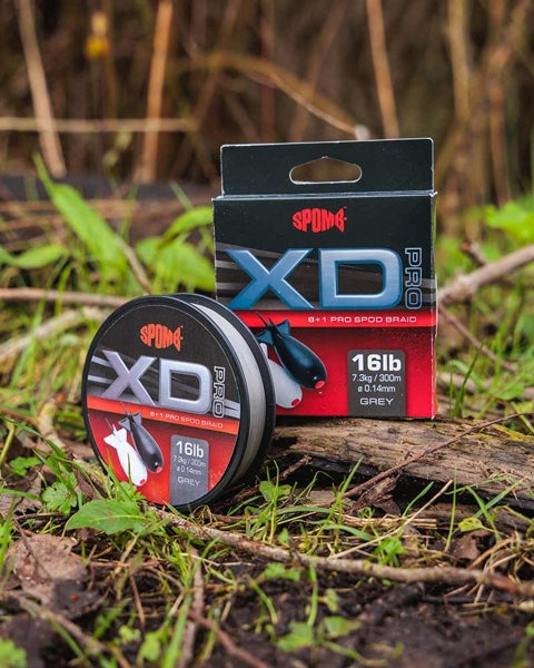 Spomb Xd Pro Braid Grey 8+1