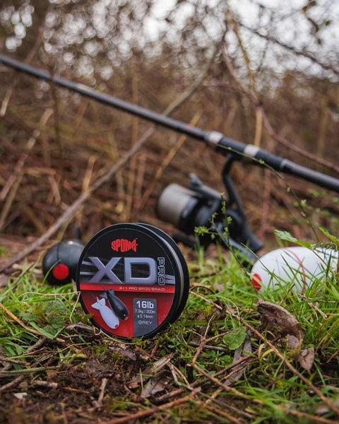Spomb Xd Pro Braid Grey 8+1