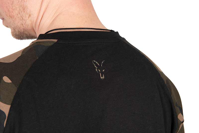 Carica immagine in Galleria Viewer, Fox Black/Camo Outline T-Shirt
