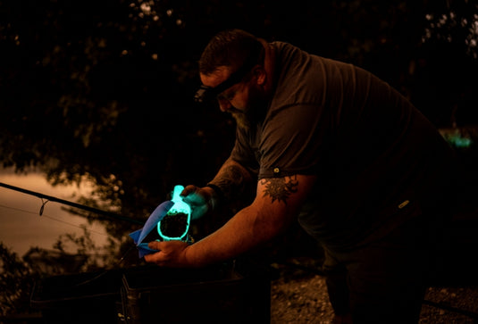 Ridge Monkey Nite Glo Bait Spoon Standard - Senza Fori