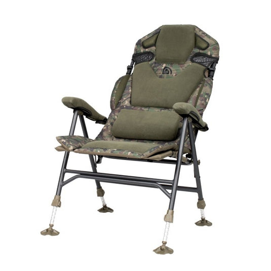 Trakker Levelite Camo Longback Recliner Chair
