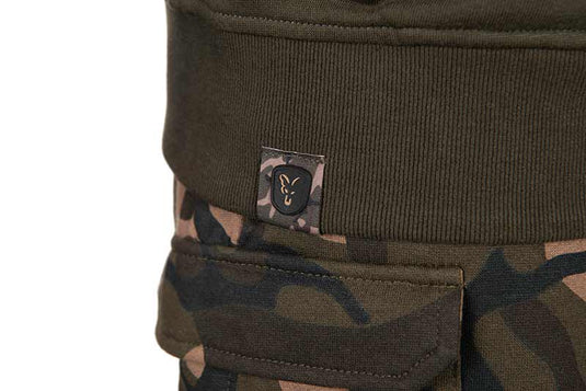 Fox Lw Khaki/Camo Split Zip Hoody