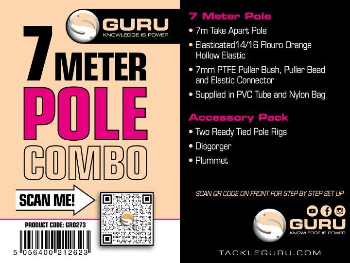 Carica immagine in Galleria Viewer, Guru 7000XS 7.0M Pole Combo
