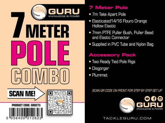 Guru 7000XS 7.0M Pole Combo