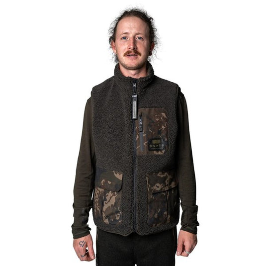 Kevin Nash Zt Sherpa Fleece Reversible Body Warmer