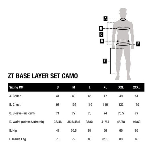 Kevin Nash Zt Base Layer Set Camo