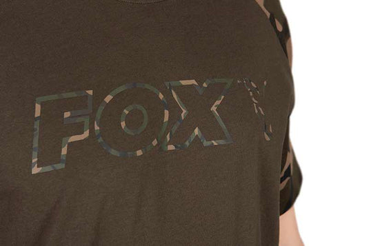 Fox Khaki/Camo Outline T-Shirt