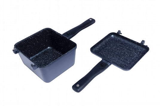 Ridge Monkey Connect Deep Pan & Griddle Granite Edition - Standard
