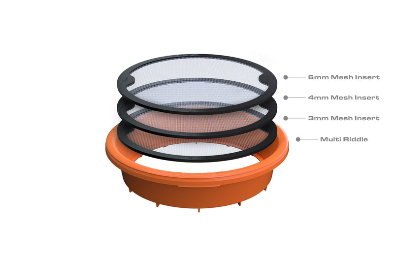 Carica immagine in Galleria Viewer, Guru Multi Riddle - Setaccio Universale con 3 Maglie Intercambiabili
