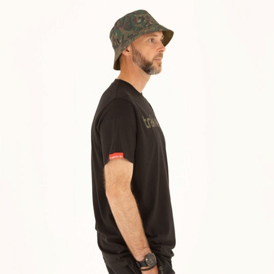 Trakker Cr Logo T-Shirt Black Camo