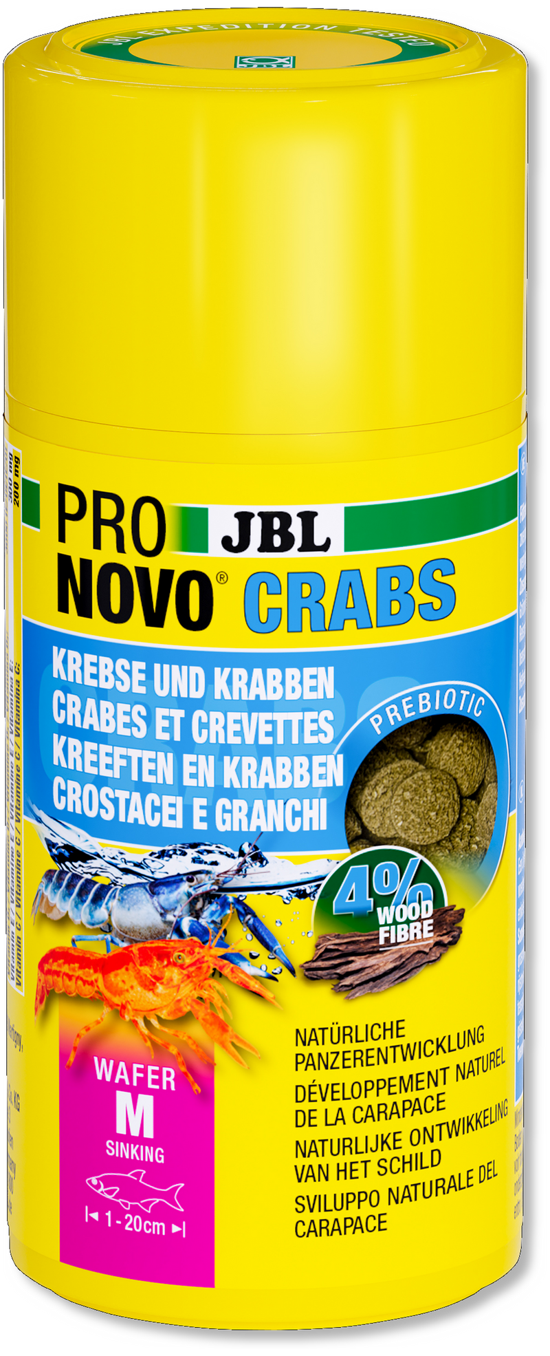 Laden Sie das Bild in Galerie -Viewer, JBL ProNovo Crabs Wafer M - Mangime per Crostacei e Gamberetti
