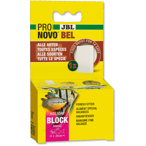 JBL ProNovo Bel Holiday - Mangime da Vacanza 2 Settimane