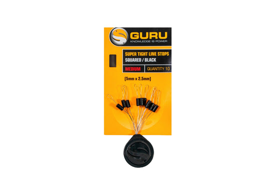 GURU Squared Super Tight Line Stops / Stopper Quadrati per Terminali