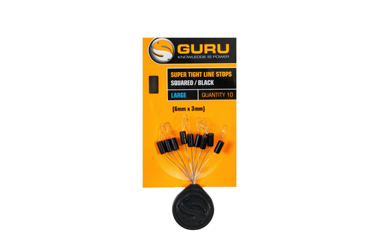 GURU Squared Super Tight Line Stops / Stopper Quadrati per Terminali