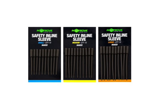 KORDA Inline Safety Sleeve Small Naked / Manicotto sicurezza piombi inline