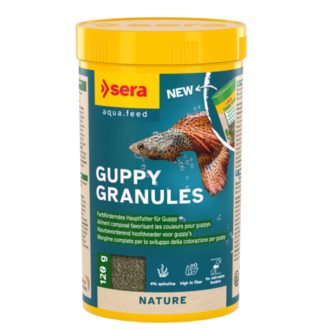 Load image into Gallery viewer, sera Guppy Granules 100ml - 46g
