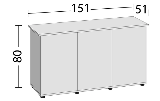 Supporto Juwel Aquarium Rio 450 - Mobile per Acquario