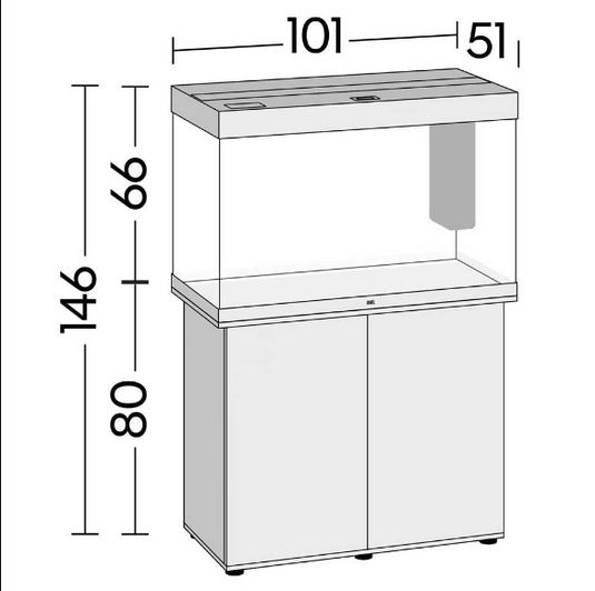 Supporto Juwel Aquarium Rio 290 - Mobile per Acquario
