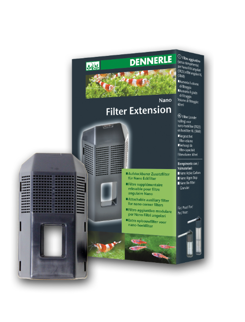 Dennerle Nano Filter Extension - Filtro Aggiuntivo per Filtro Angolare Nano