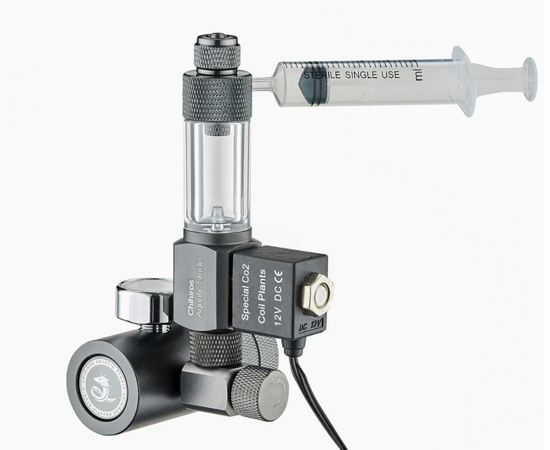 Carica immagine in Galleria Viewer, Chihiros CO2 Regulator Mate - Regolatore di Pressione con Contabolle ed Elettrovalvola
