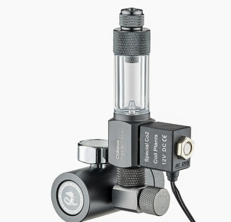 Carica immagine in Galleria Viewer, Chihiros CO2 Regulator Mate - Regolatore di Pressione con Contabolle ed Elettrovalvola
