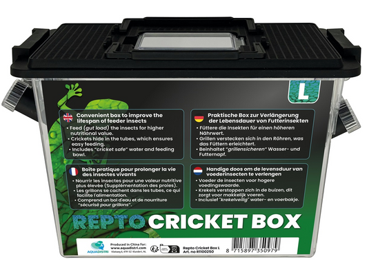 REPTO Cricket Box L / Contenitore per Grilli L