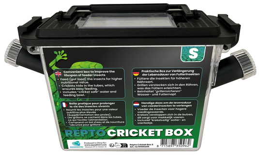 REPTO Cricket Box S / Contenitore per Grilli S
