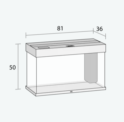 Juwel Acquario RIO 125 LED Grigio