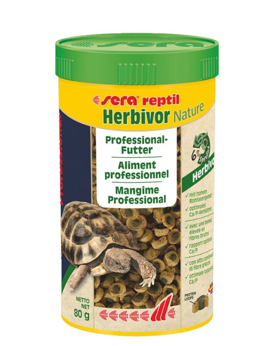 Laden Sie das Bild in Galerie -Viewer, Sera Reptil Professional Herbivor Nature - Mangime per Rettili Erbivori
