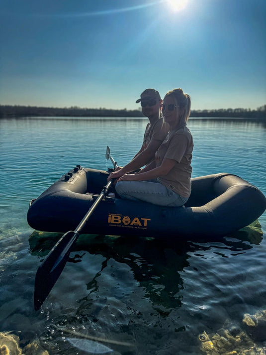 iBoat 185 GEN5 Superlight - Carbon Black - Gommone da bagagliaio