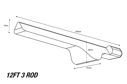 Nash Subterfuge Hi Protect Rod Skin 3 Canne - Fodero Porta Canne