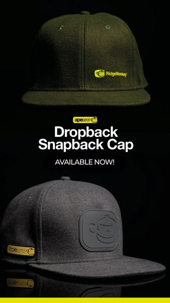 Ridge Monkey Apearel Dropback Snapback Cap