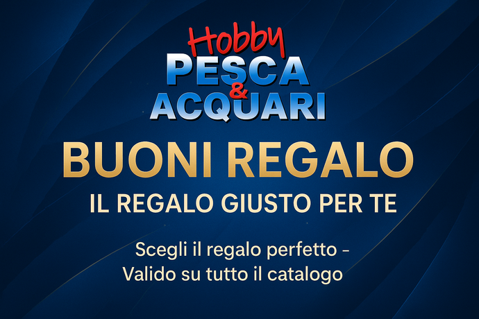 Banner Promozionale Commerciale Buoni Regalo HobbyPesca