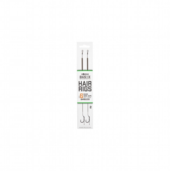 Carica immagine in Galleria Viewer, Korda Basix Hair Rigs Wide Gape - Barbless
