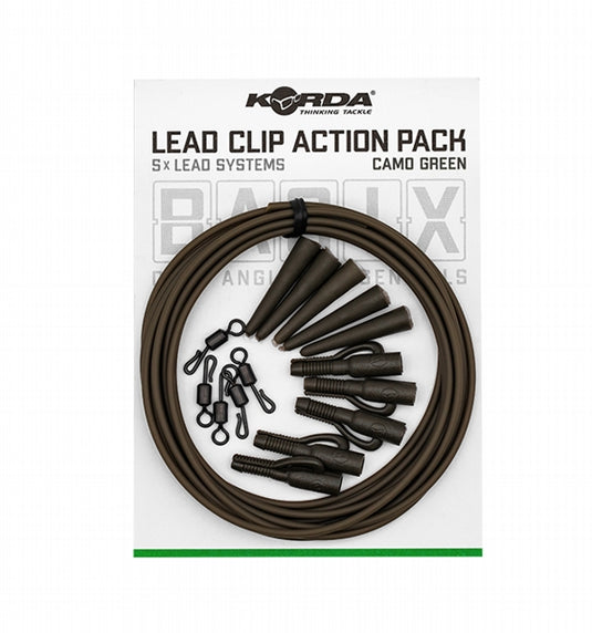 Korda Basix Lead Clip Action Pack