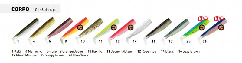 Carica immagine in Galleria Viewer, Fiiish - Black Minnow N.1 Corpo
