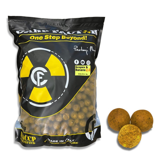 Carp Factor Boilies High Quality Scopex & Banana 2.0