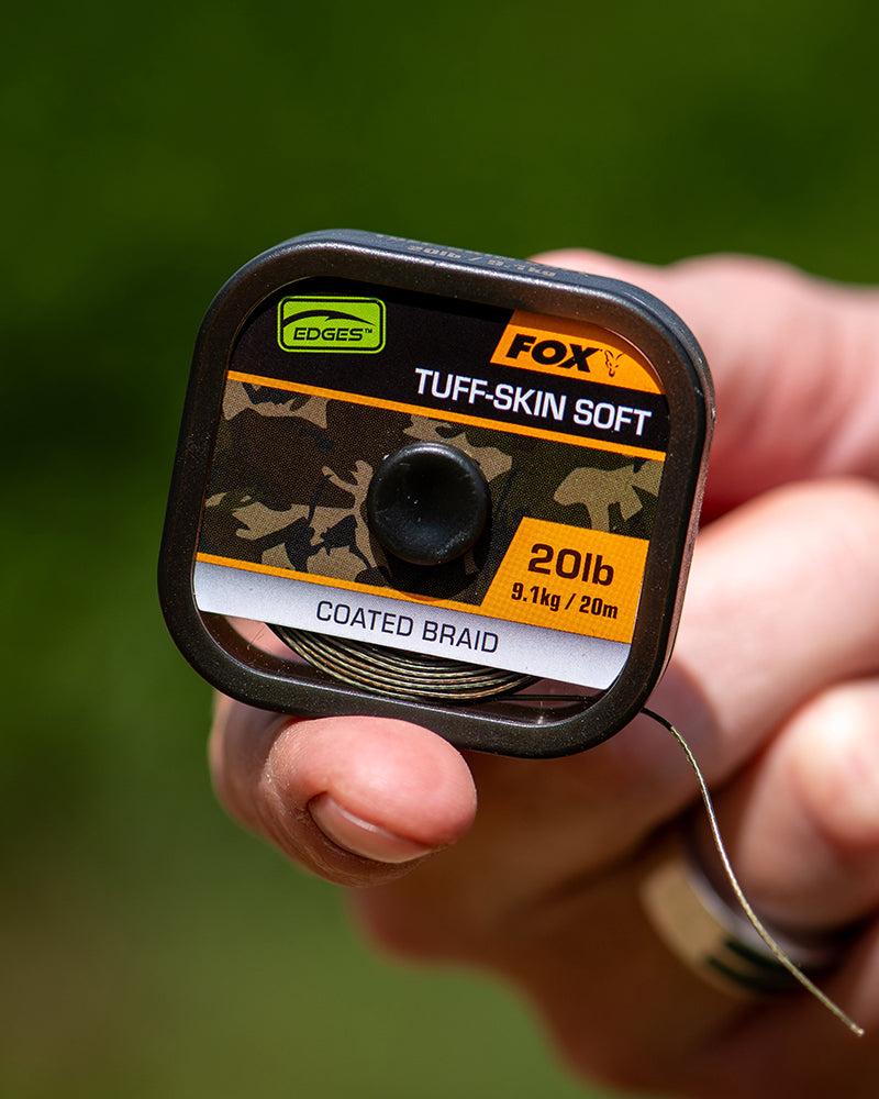 Carica immagine in Galleria Viewer, Fox Edges Tuff-Skin Soft - Hooklink Intrecciato in Kevlar
