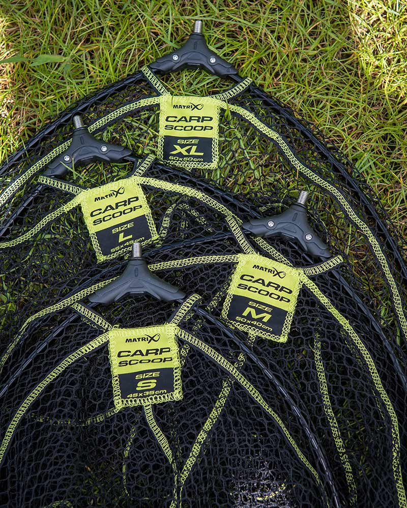 Laden Sie das Bild in Galerie -Viewer, Matrix Carp Scoop Landing Net - Testa per Guadino Carpfishing

