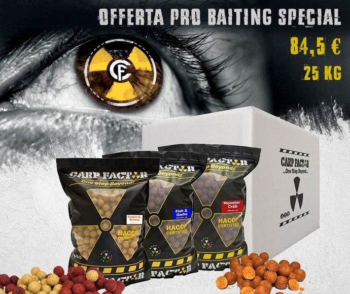 Carp Factor Offerta 25kg Boilies Pro Baiting Special