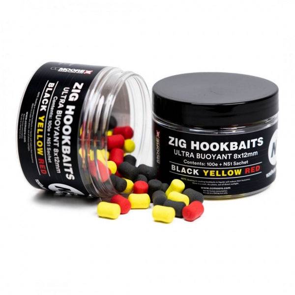 Cc Moore Ns1 Zig Hookbaits 8x12mm