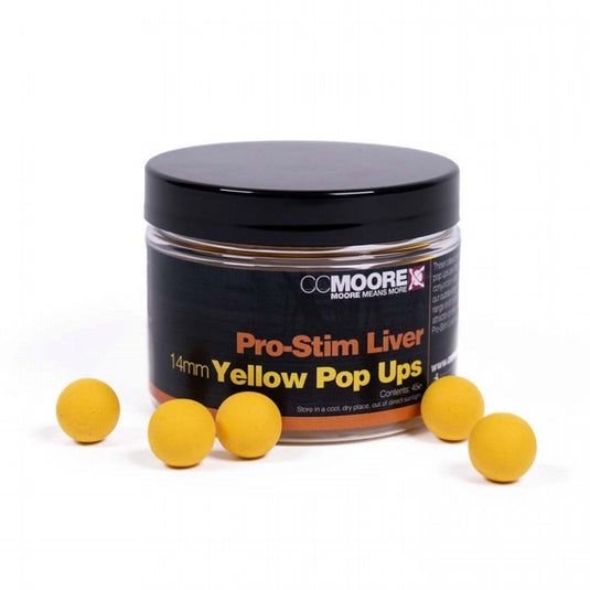 Cc Moore Pro-Stim Liver Yellow Pop Ups