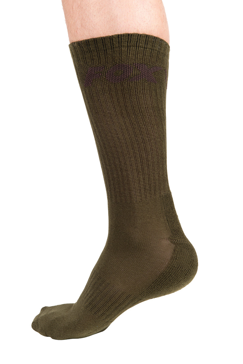 Carica immagine in Galleria Viewer, Fox Socks - Green &amp; Black
