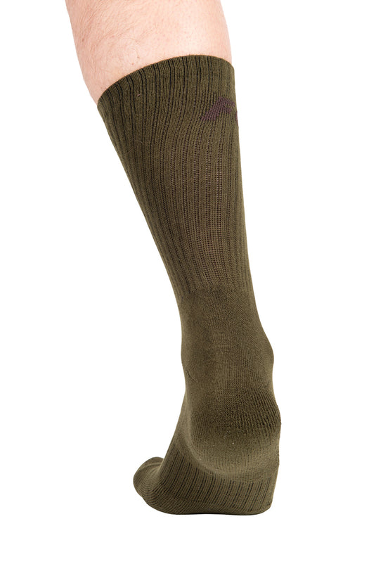 Fox Socks - Green & Black